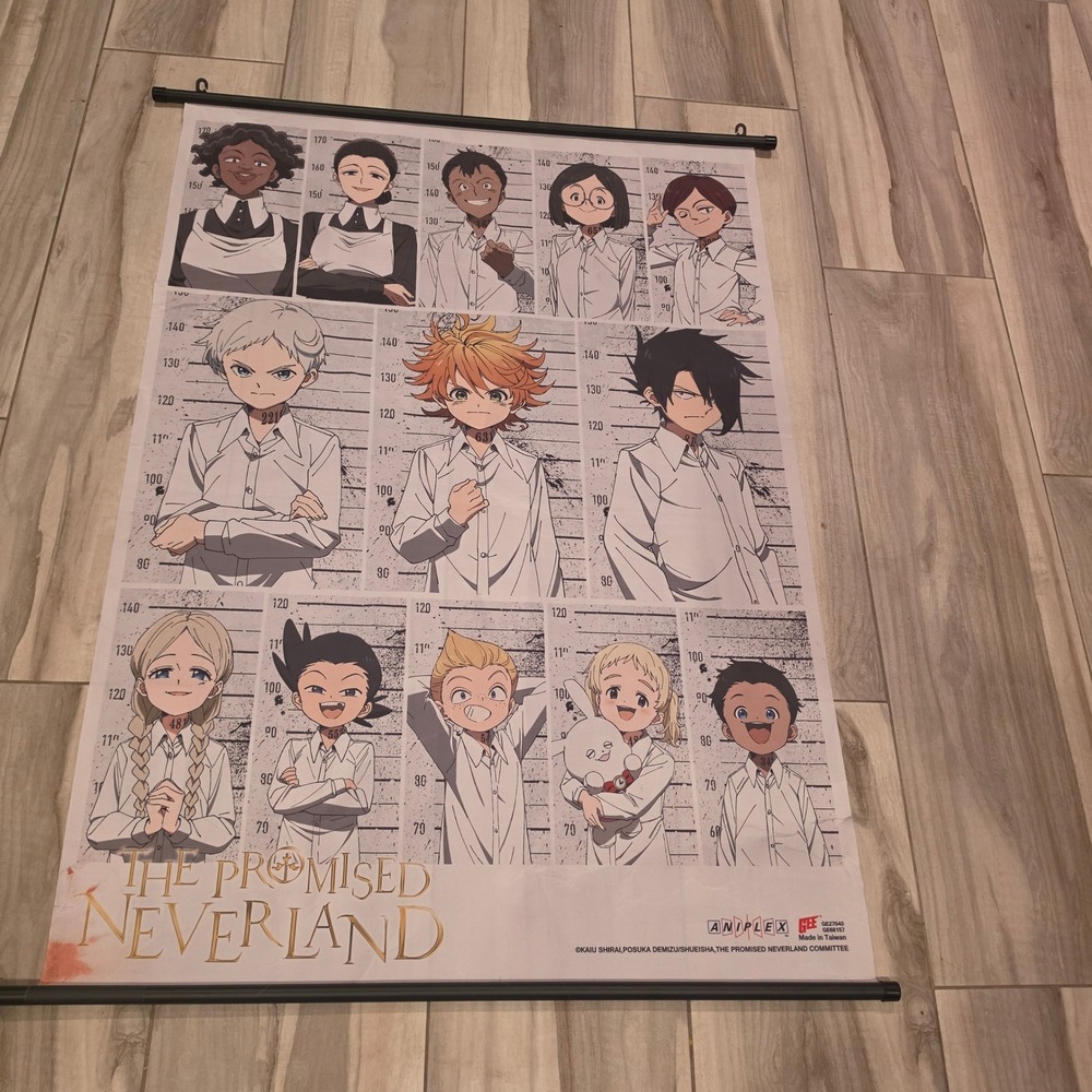 The Promised Neverland Anime Fabric Wall Scroll GE27040 Aniplex Grace FieldHouse